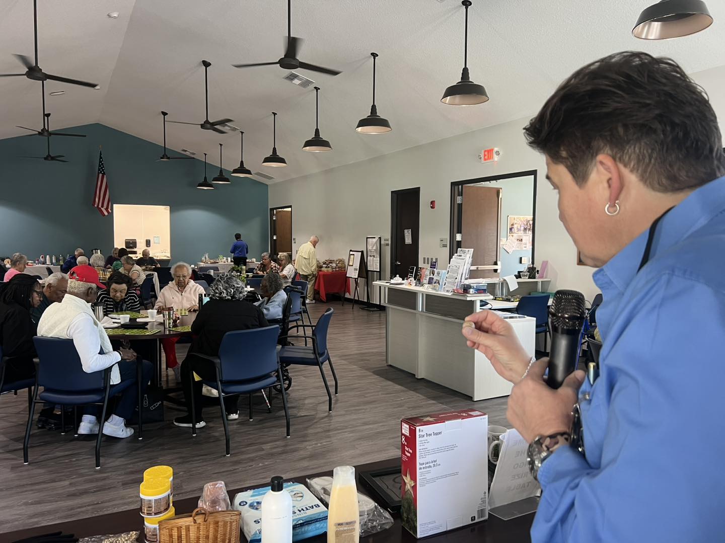 Members of the Police Department visit the Dade City Senior Center - January 9, 2026